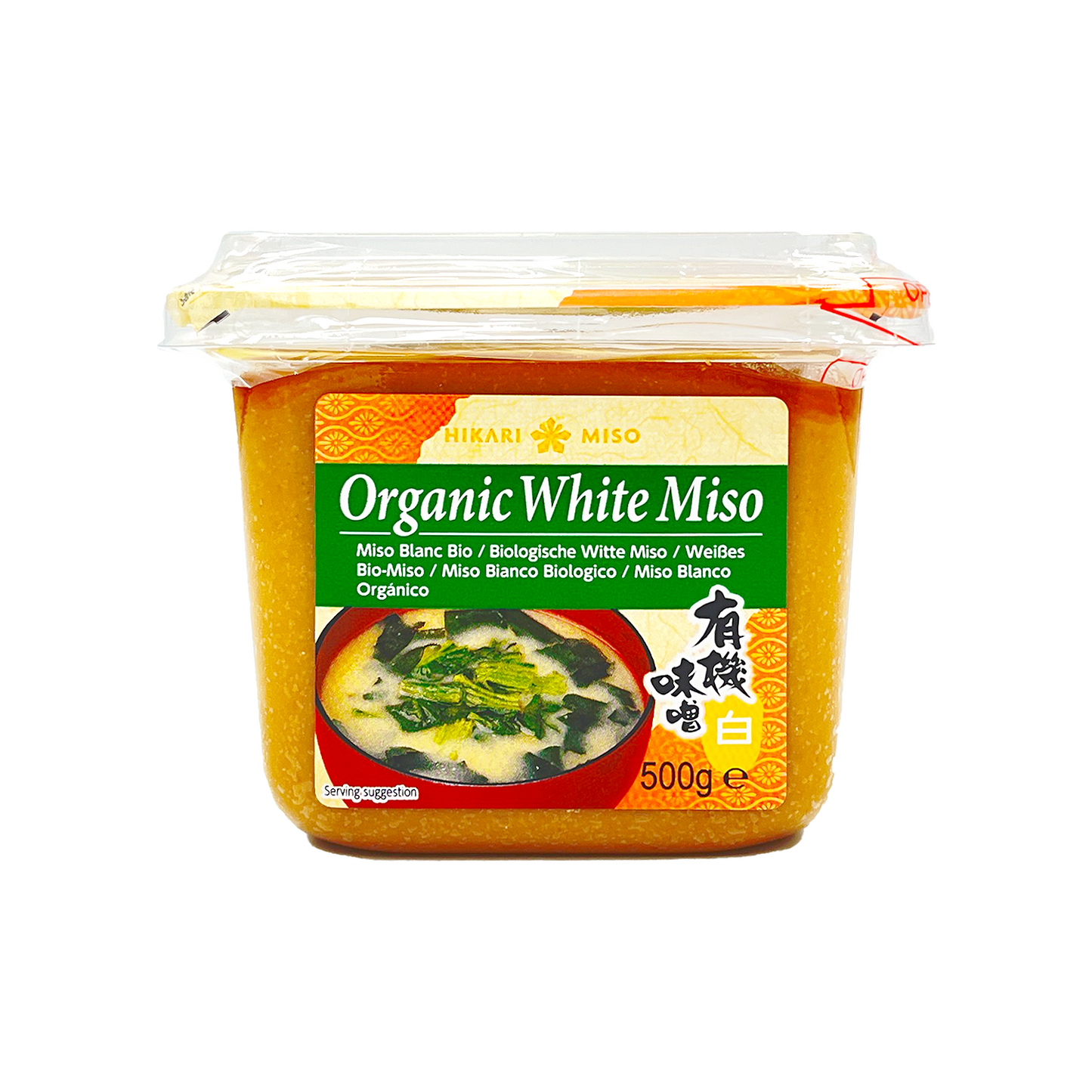 HIKARI MISO Organic White Miso 日本有機白味噌 500g