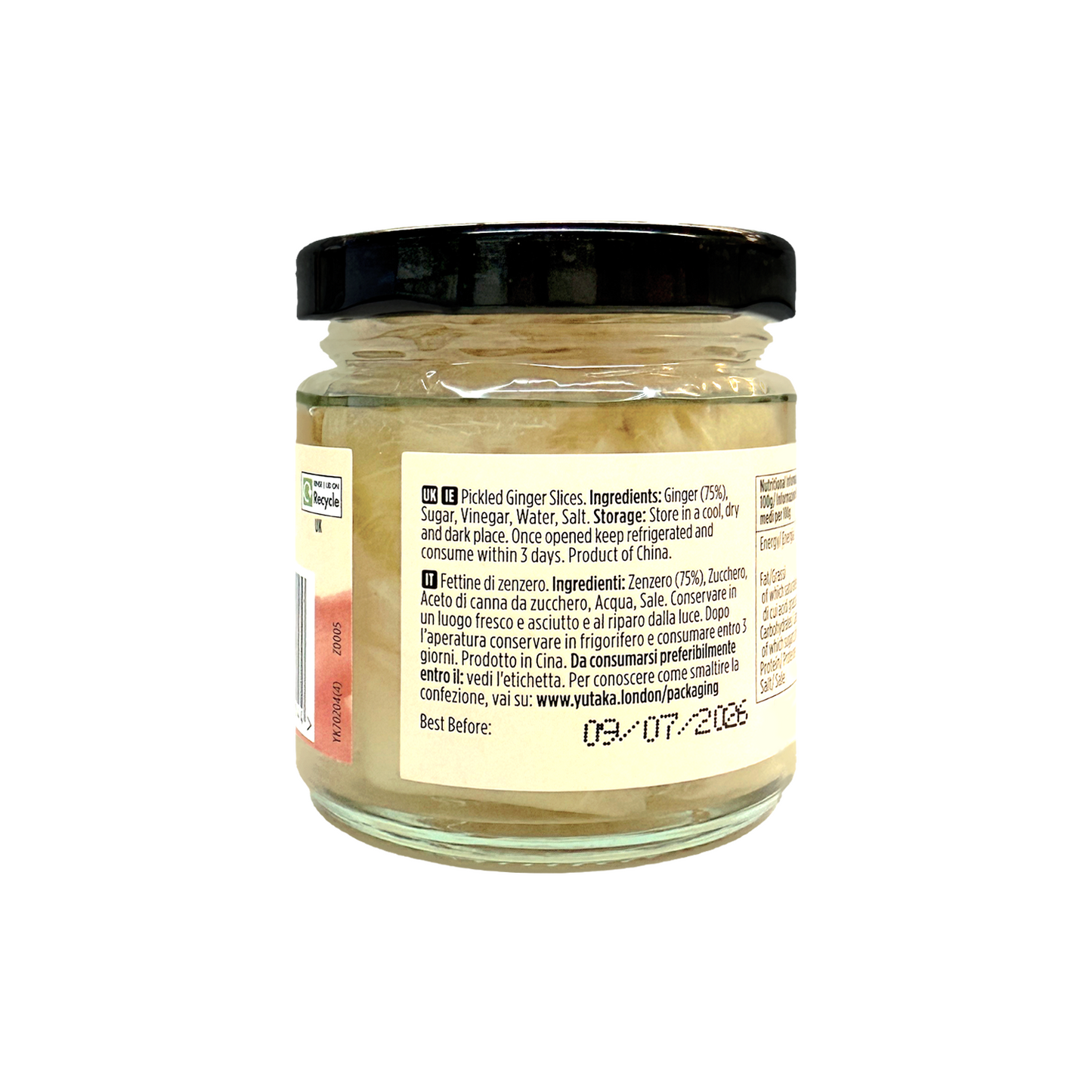 YUTAKA 日式壽司薑 Sushi Ginger 120g