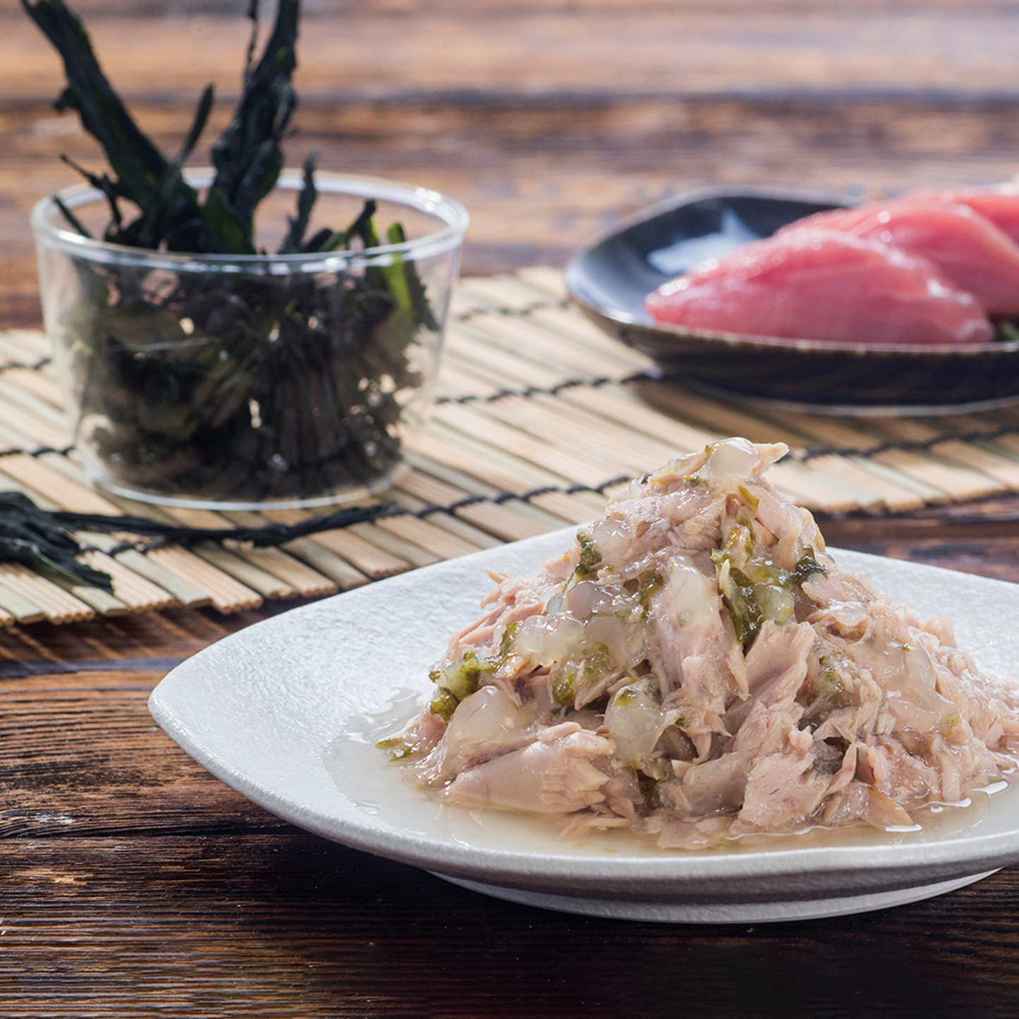 KAKATO Complementary Diet For Cats & Dogs (Tuna & Seaweed) 卡格貓狗鮮食罐 (吞拿魚及紫菜) 170g