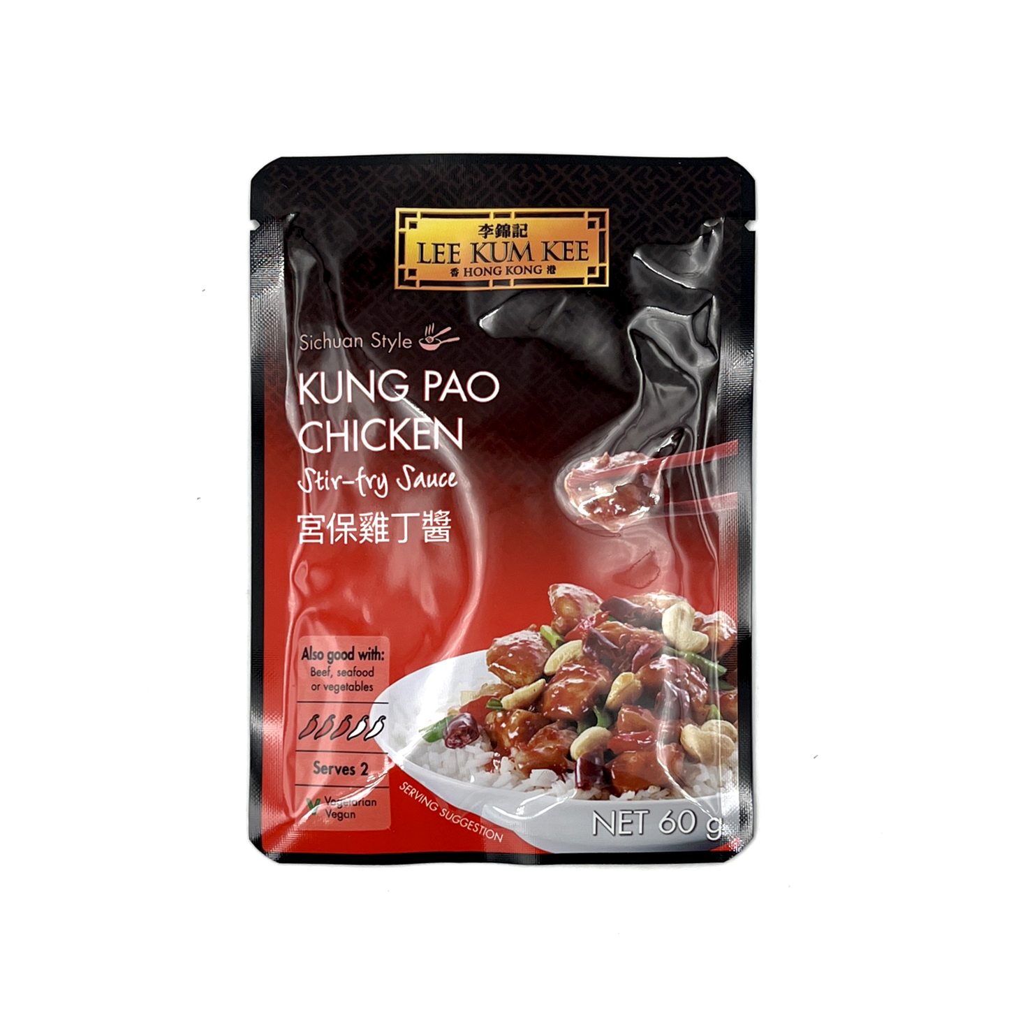 李錦記宮保雞丁醬 LEE KUM KEE Kung Pao Chicken Stir Fry Sauce 60g