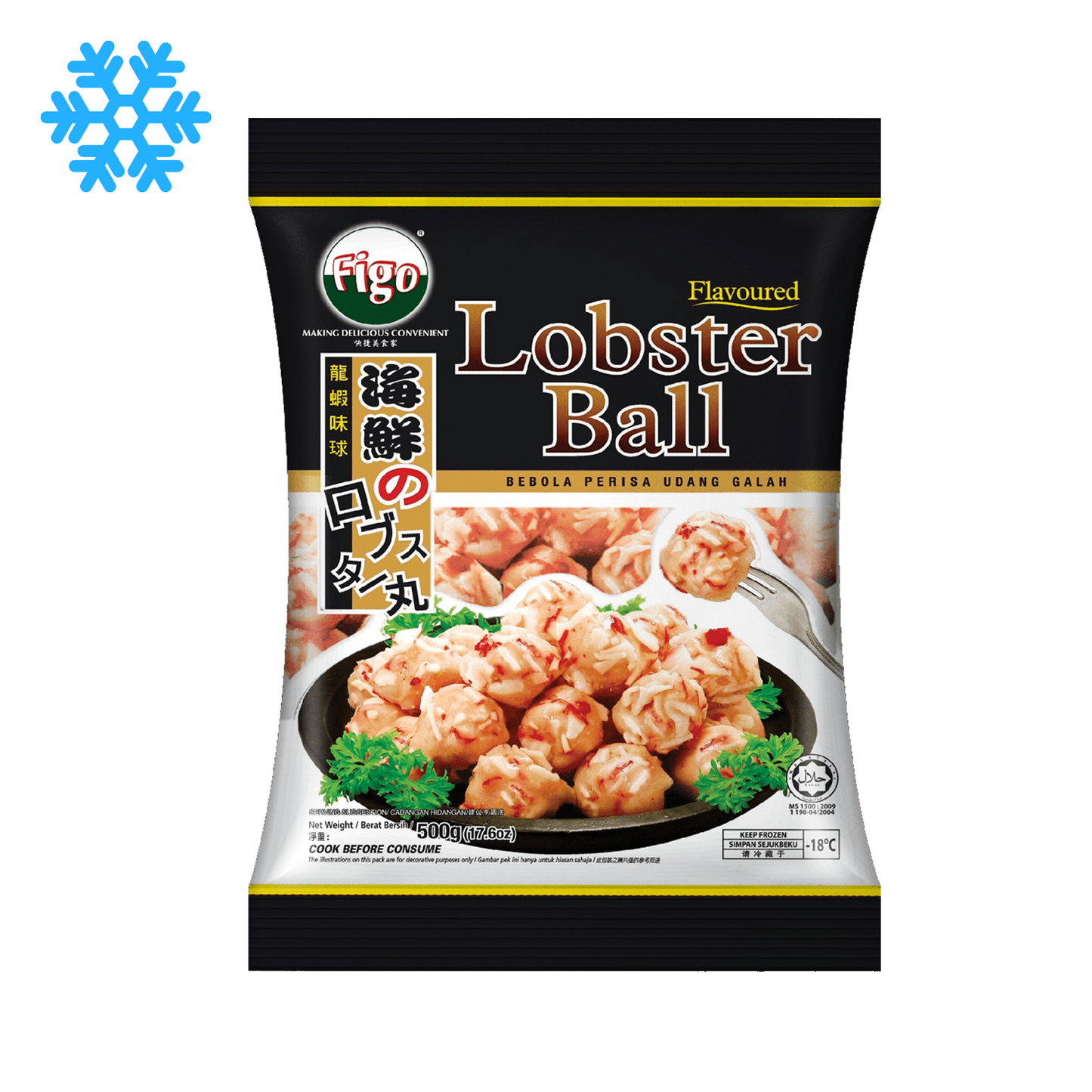 雪藏 ❄ FIGO 龍蝦丸 Lobster Balls 500g