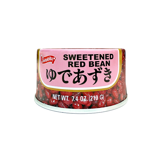 SHIRAKIKU Boiled Sweet Azuki Beans 日本熟煮甜紅豆 210g