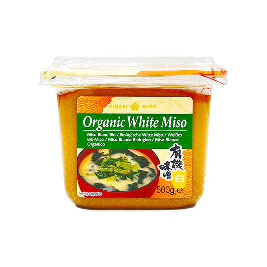 HIKARI MISO Organic White Miso 日本有機白味噌 500g