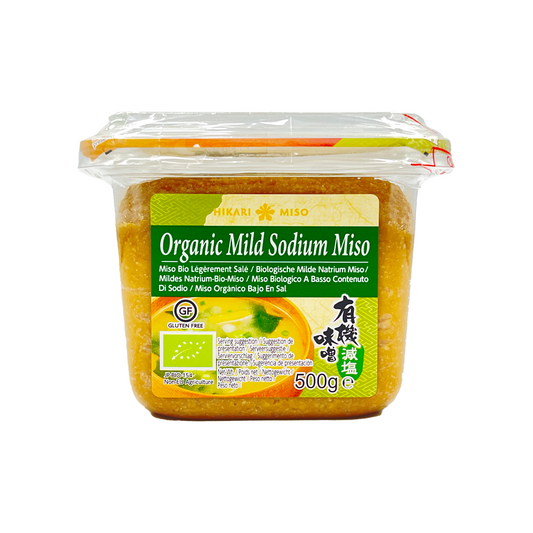 HIKARI MISO Organic Mild Sodium Miso 日本有機低鹽味噌 500g