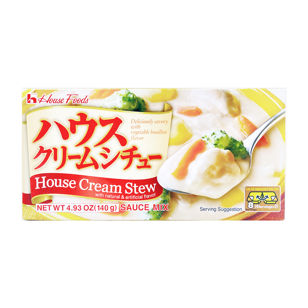 Stew Roux HOUSE FOODS Japanese Cream Stew Roux 好侍日本白汁燴飯醬 140g – Galaxy Foods Online