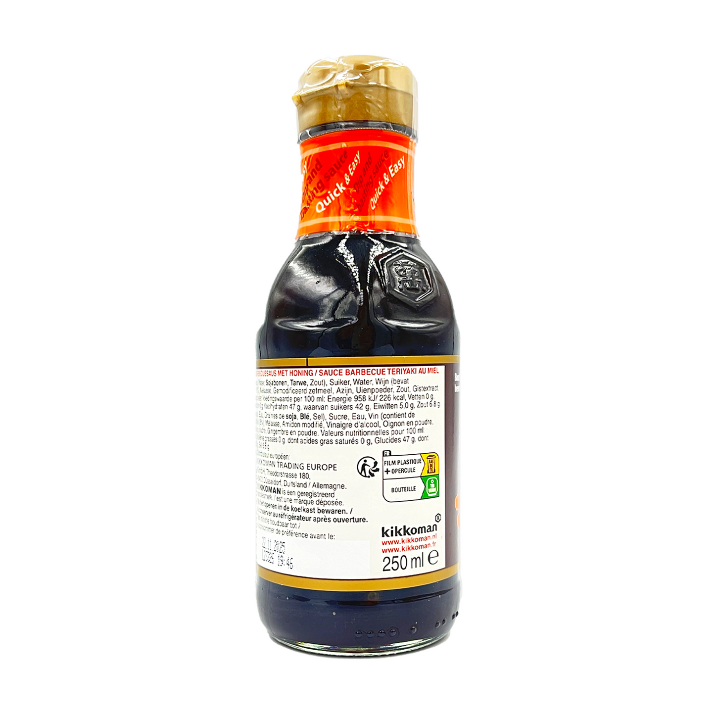 萬字蜜糖照燒醬汁 KIKKOMAN Teriyaki BBQ Sauce with Honey 250ml