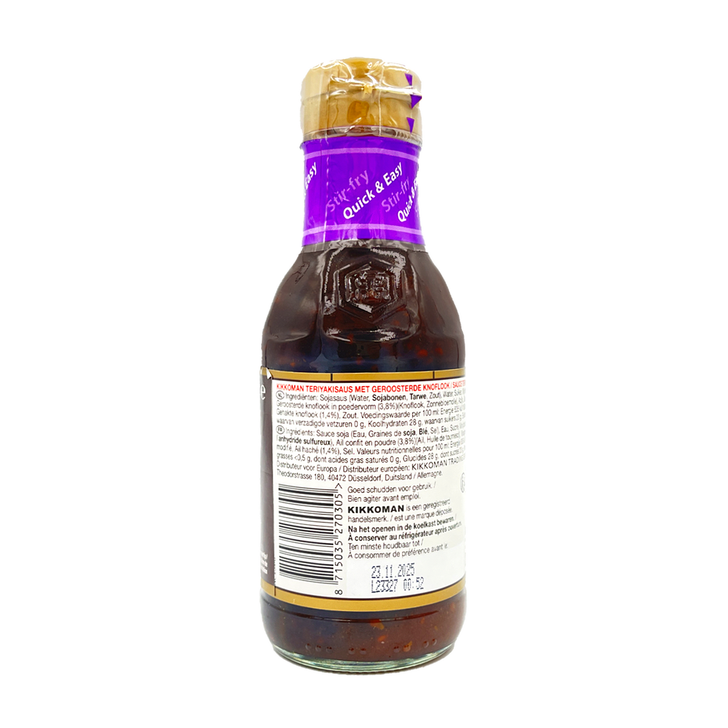 萬字烤蒜照燒醬汁 KIKKOMAN Teriyaki Sauce with Roasted Garlic 250ml