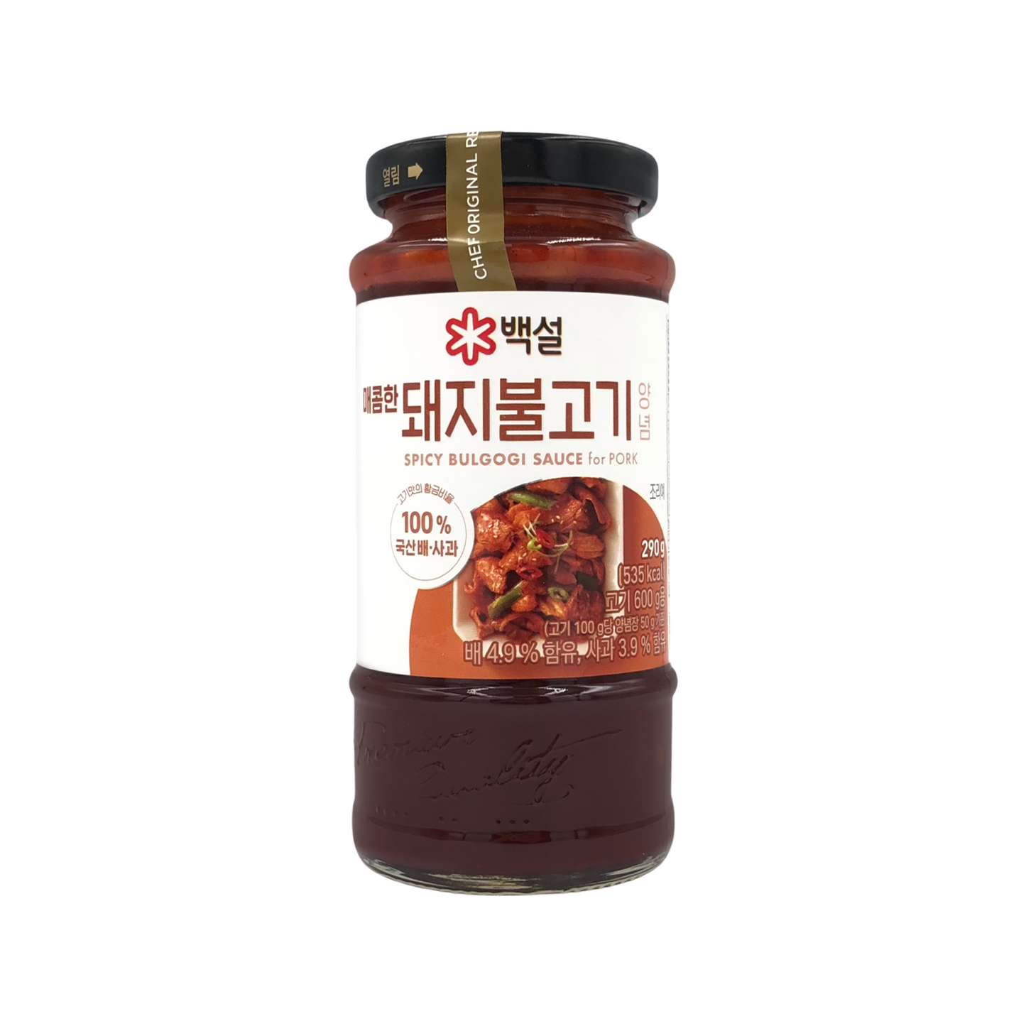 CJ BEKSUL Spicy BBQ Bulgogi Sauce for Pork (S) 韓國辣燒烤豬肉醬 (小) 290g