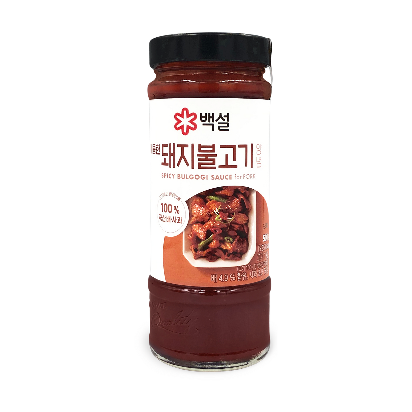 CJ BEKSUL Spicy BBQ Bulgogi Sauce for Pork (M) 韓國辣燒烤豬肉醬 (中) 500g