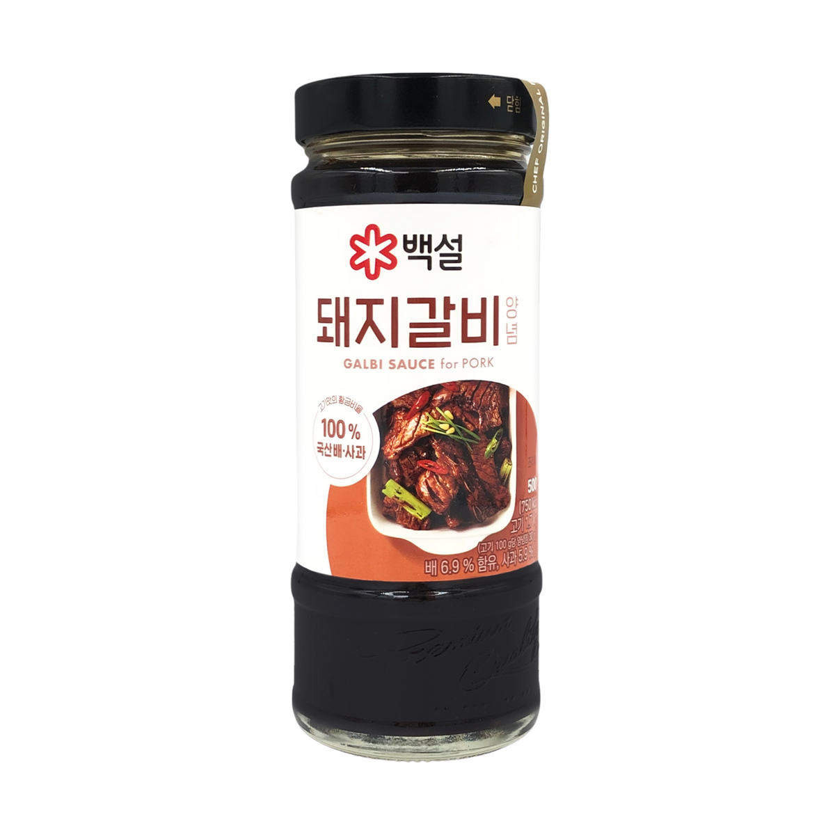 CJ BEKSUL BBQ Galbi Sauce for Pork (M) 韓國燒烤豬肋骨醬 (中) 500g
