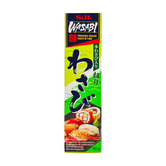 S&B Prepared Wasabi Paste in Tube 日本山葵醬 43g