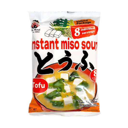 MIKO BRAND Instant Miso Soup (Tofu) 神州一味噌日本即食味噌湯包 (豆腐) 8pcs