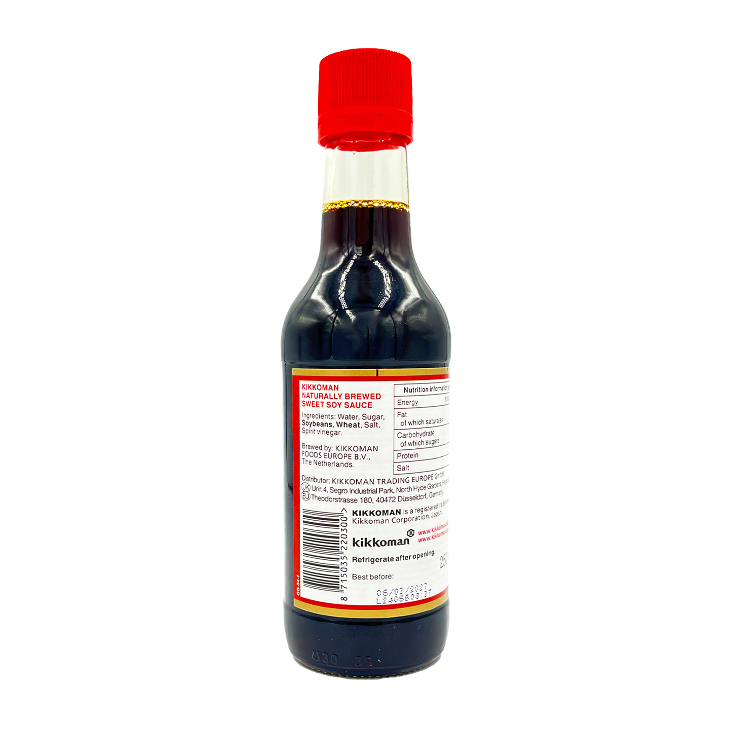 KIKKOMAN Naturally Brewed Sweet Soy Sauce 萬字甜醬油 250ml