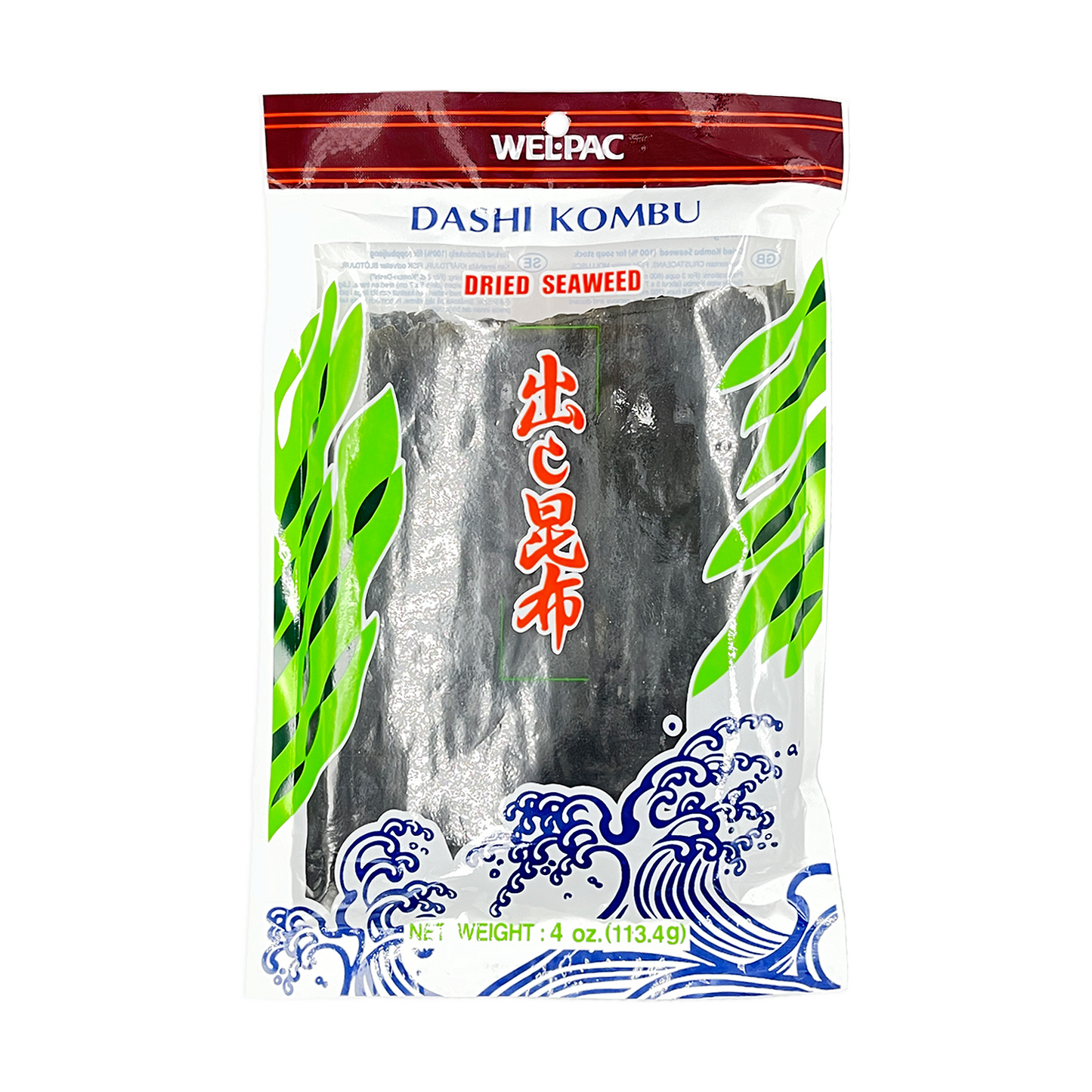 WEL-PAC 日式上湯昆布 Dashi Kombu Dried Seaweed 113.4g